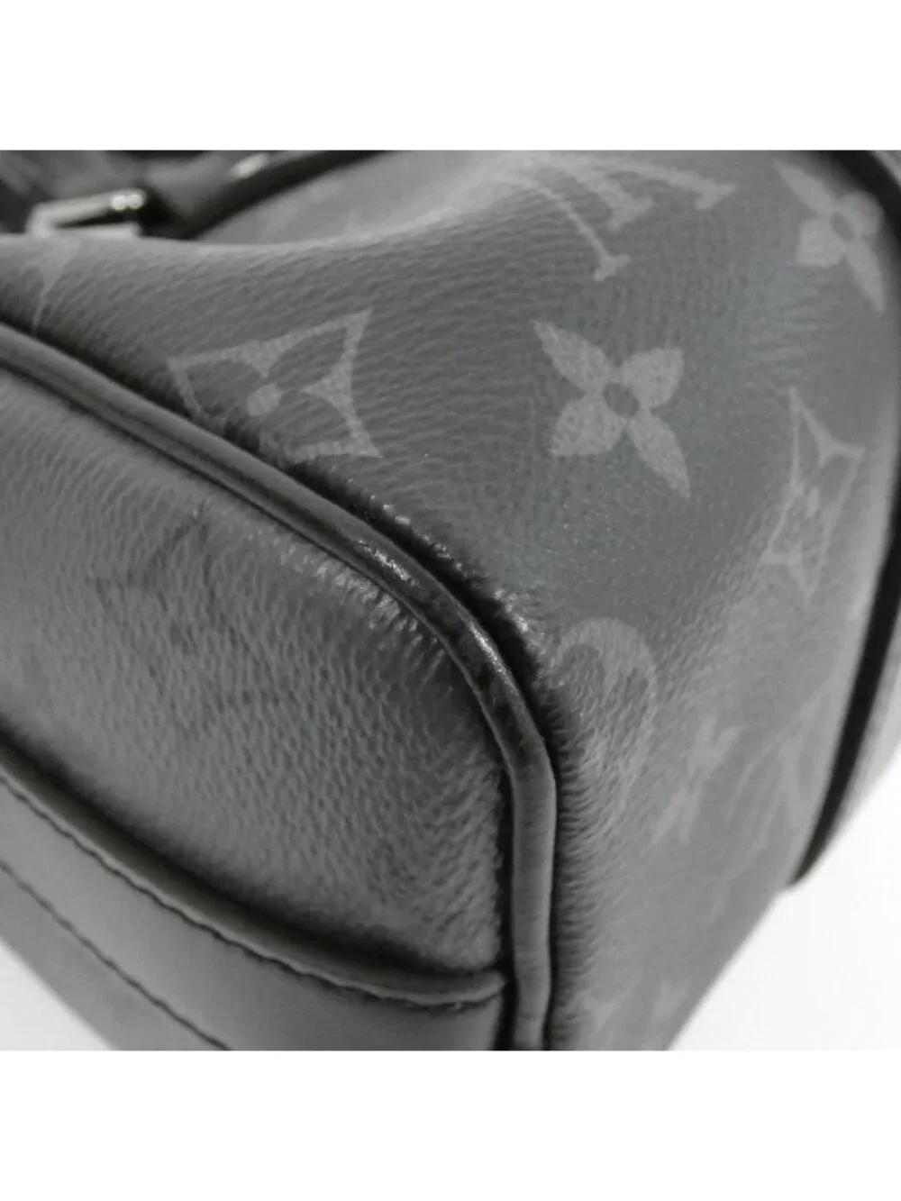 Louis Vuitton Monogram Eclipse Reverse Keepall Bandouliere 25 Boston Bag
